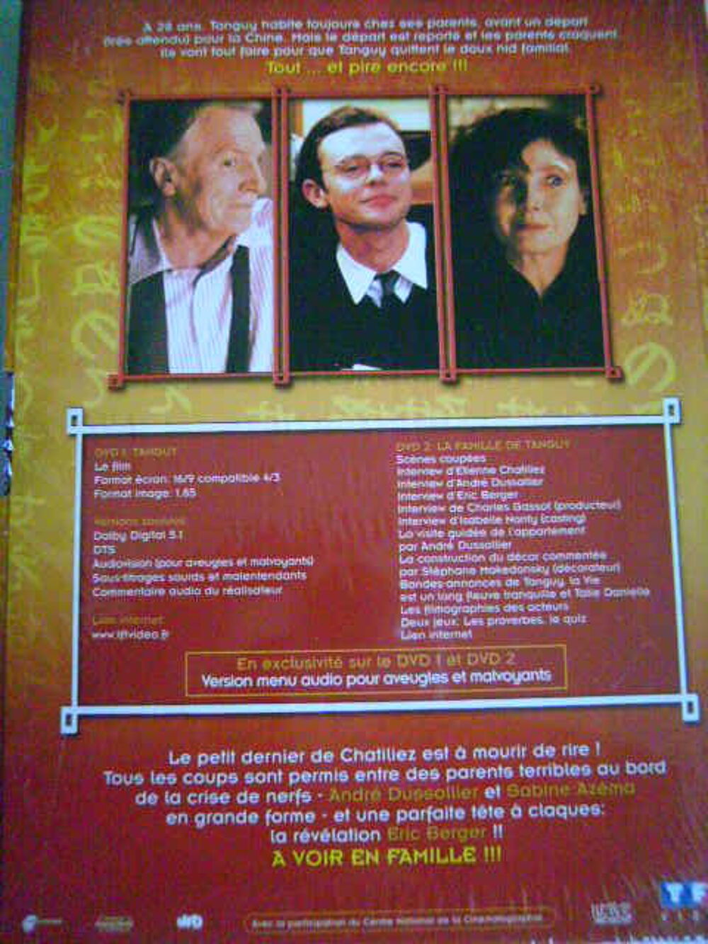 DVD COLLECTOR FILM &quot; TANGUY &quot; DVD et blu-ray