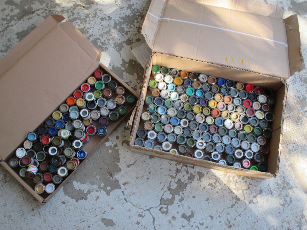lot de peintures &agrave; maquettes Bricolage