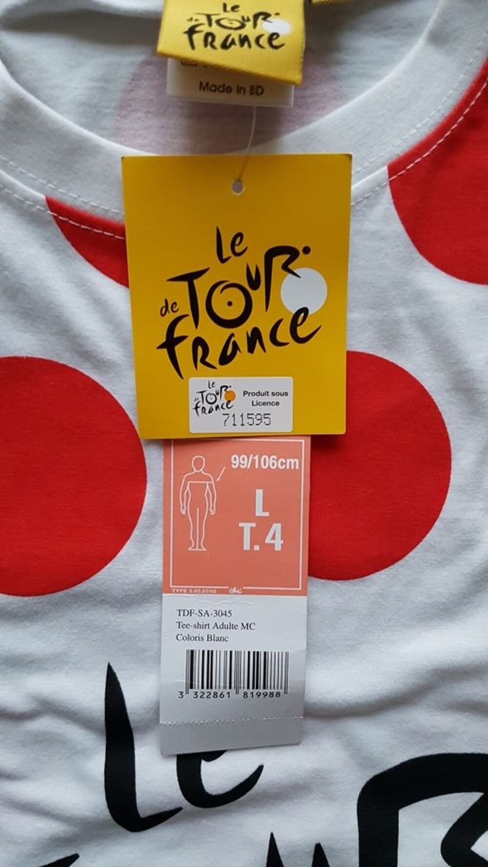 TEE - SHIRT COLLECTOR A POIS Sports