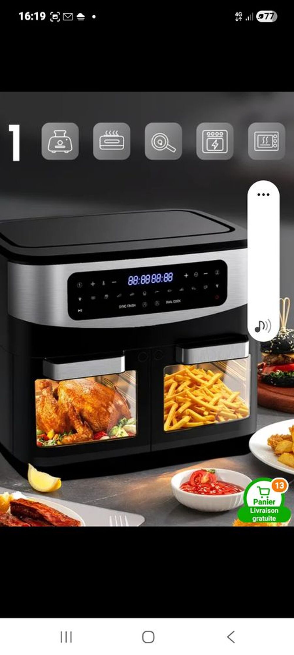 AIR FRAYER Electrom�nager