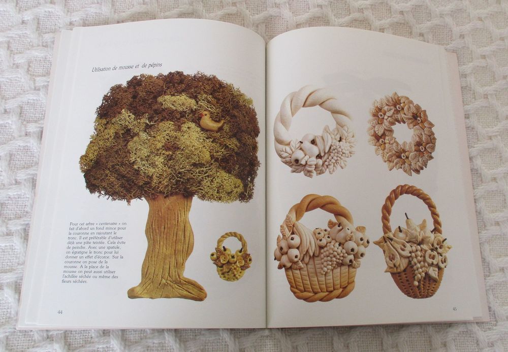 LIVRE DECORS EN PATE A SEL Livres et BD