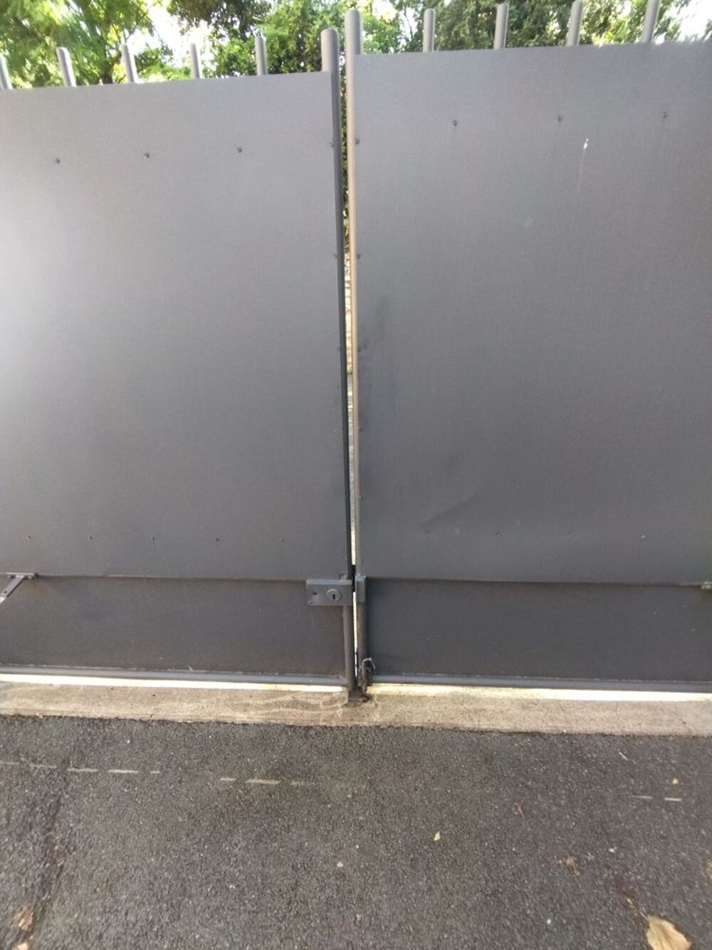 portail fer Bricolage