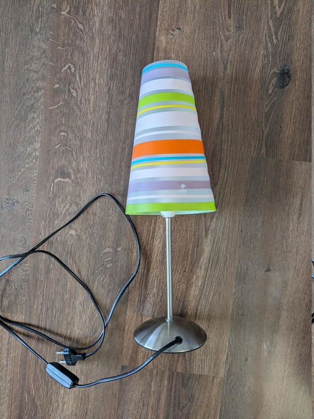 Lampe de chevet multicolore Dcoration