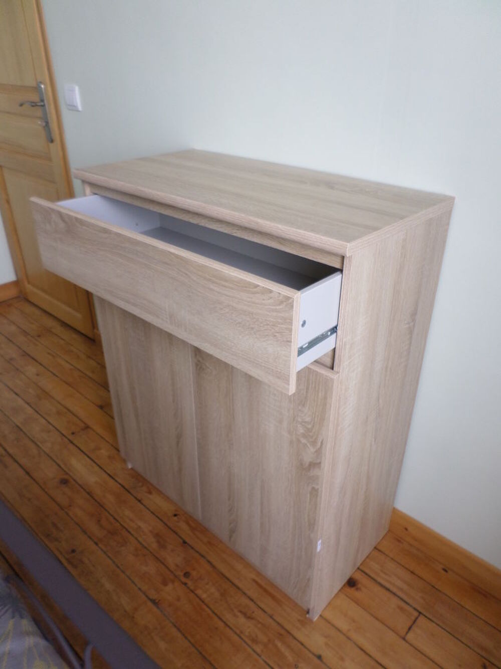 Meuble de rangement BEST ch&ecirc;ne clair mont&eacute; (NEUF) Meubles