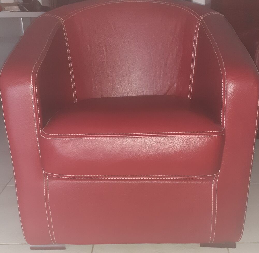Fauteuil cuir de buffle Meubles