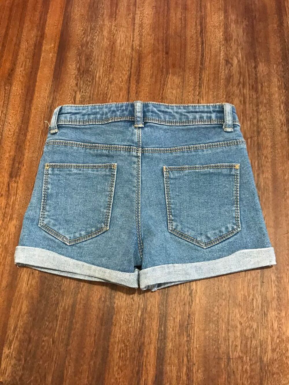 Short jean hotsell fille kiabi