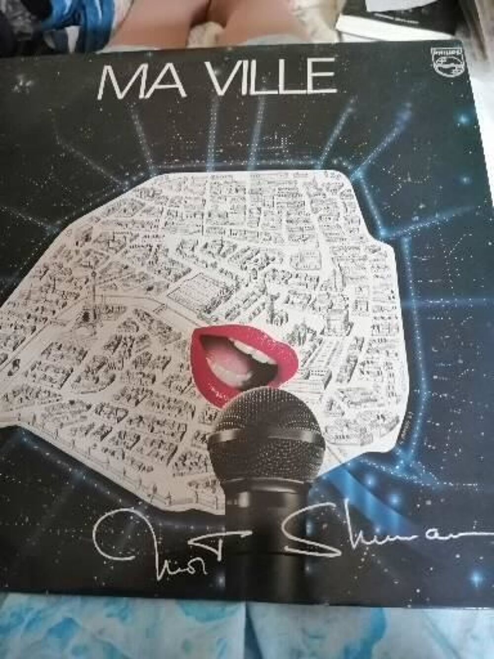 Vinyle 33 tours De Mort shumam 1983 "ma ville" CD et vinyles