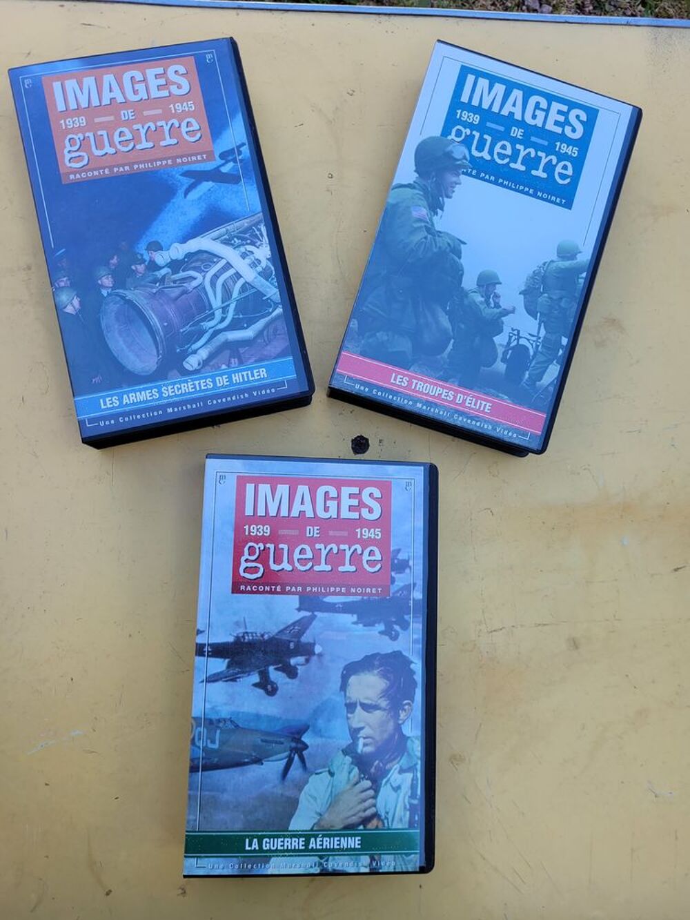 Cassettes VIDEO de la Guerre de 39/45 CD et vinyles