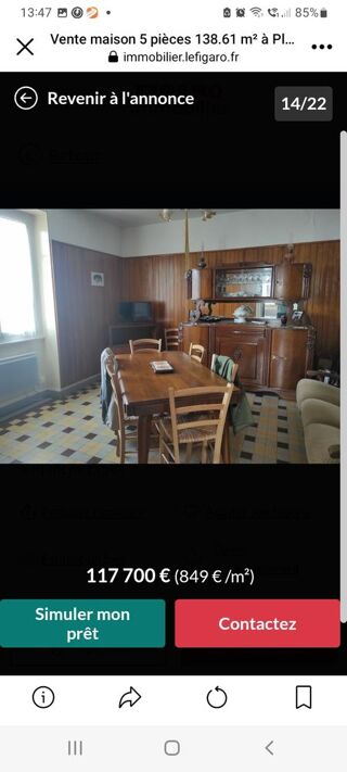 Maison à vendre 5 pièces 144 m² Planchez