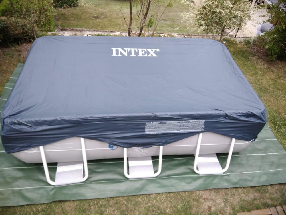Piscine tubulaire rectangulaire Intex Prism Fram Jardin