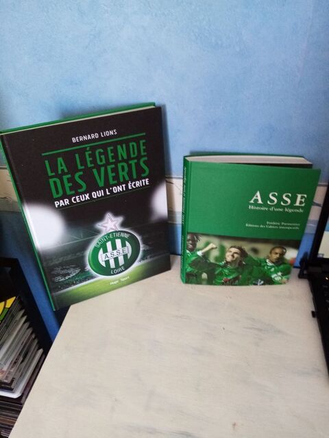 livres sur l'AS st étienne 45 Évron (53)