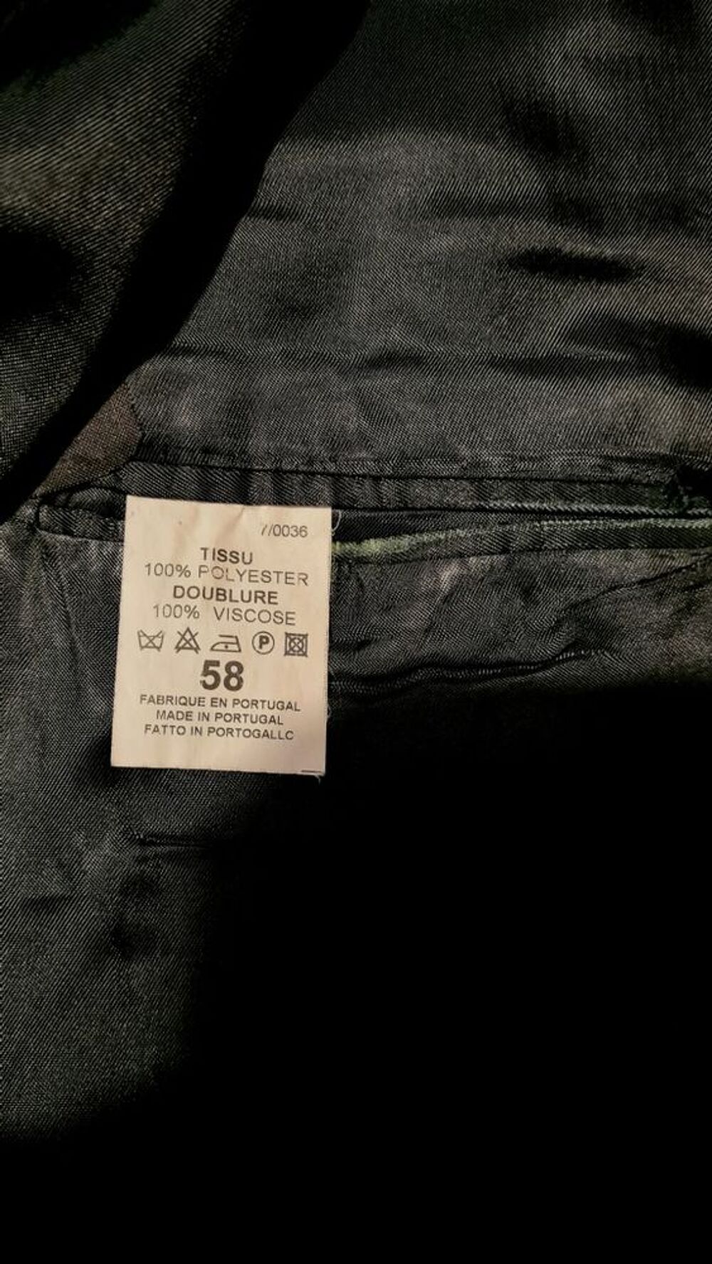 Costume bleu marine Vêtements