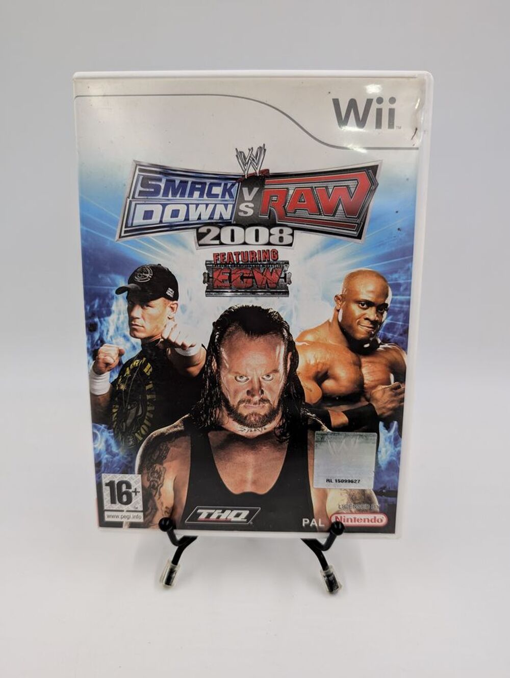 Jeu Nintendo Wii W SmackDown vs. Raw 2008 sans notices Consoles et jeux vidéos
