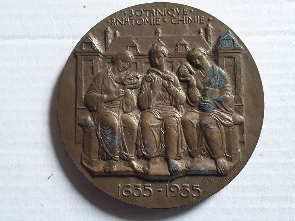 M&eacute;daille 300e Anniversaire du jardin des plantes 