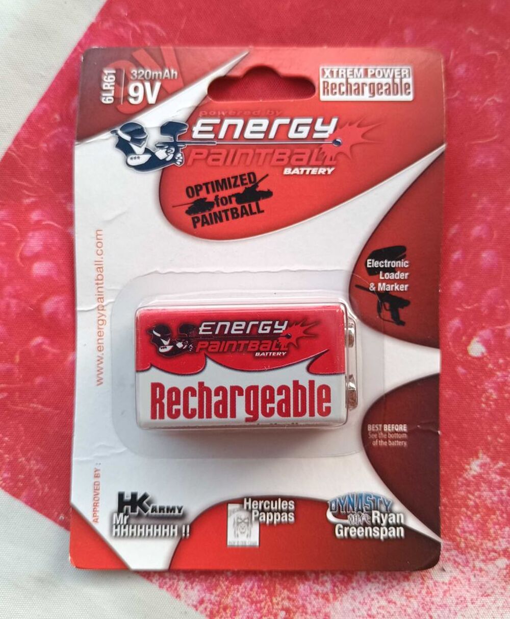 piles rechargeables 9v Sports