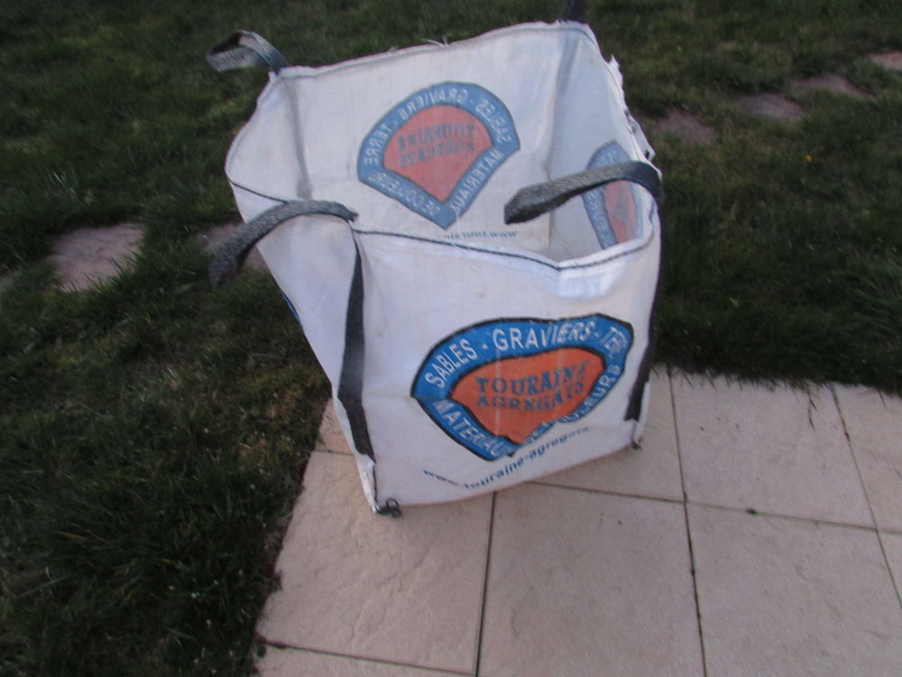 Grand sac pour d&eacute;chets vert Jardin