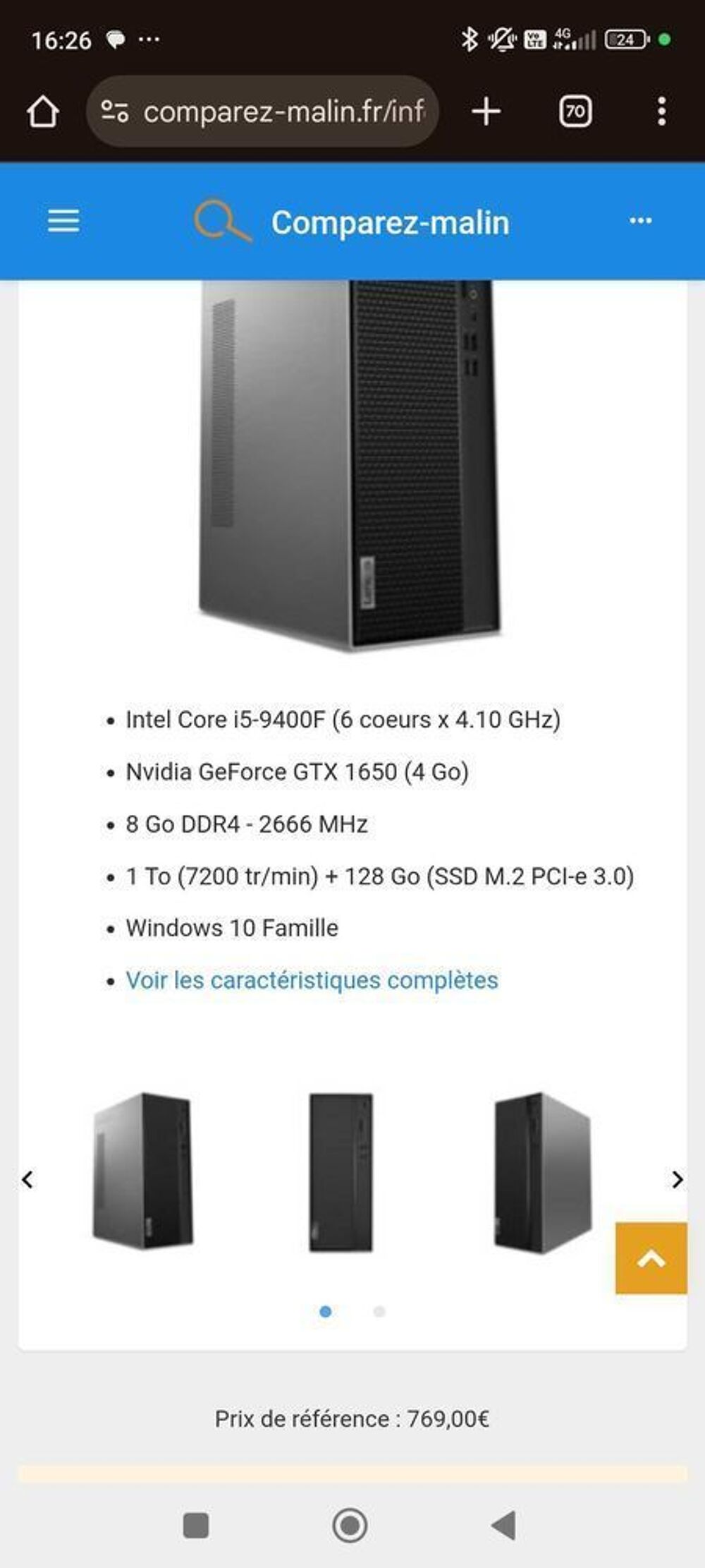 set gamer lenovo Matériel informatique