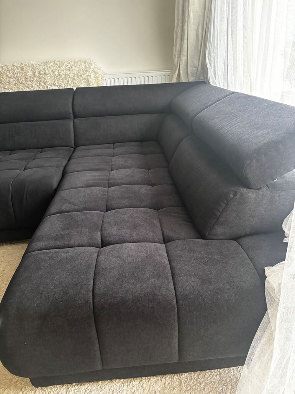 Sofa OCEAN noir BUT Meubles