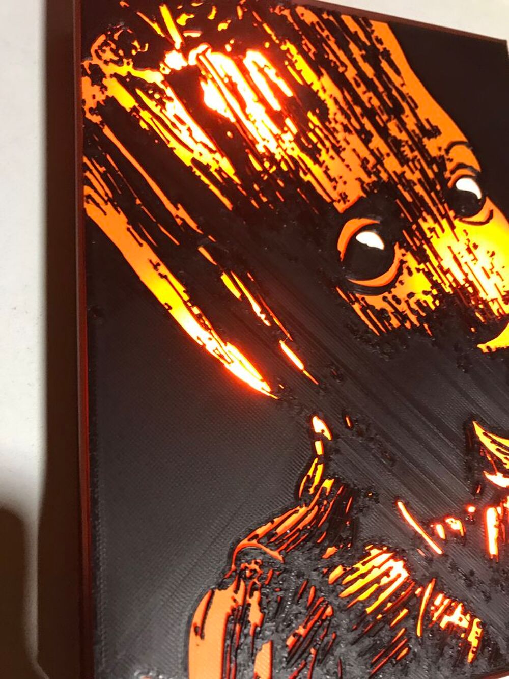 Lampe GROOT leds &agrave; piles ou USB Décoration