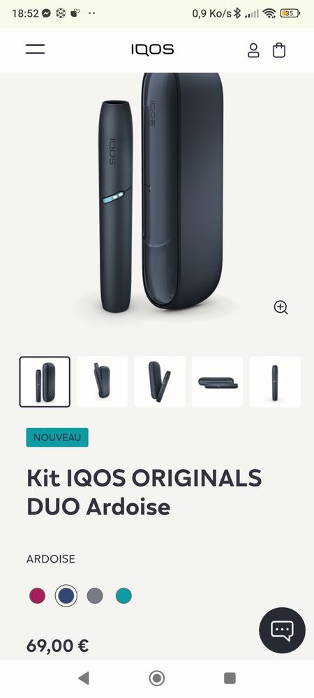 IQOS DUO ARDOISE Matériel informatique