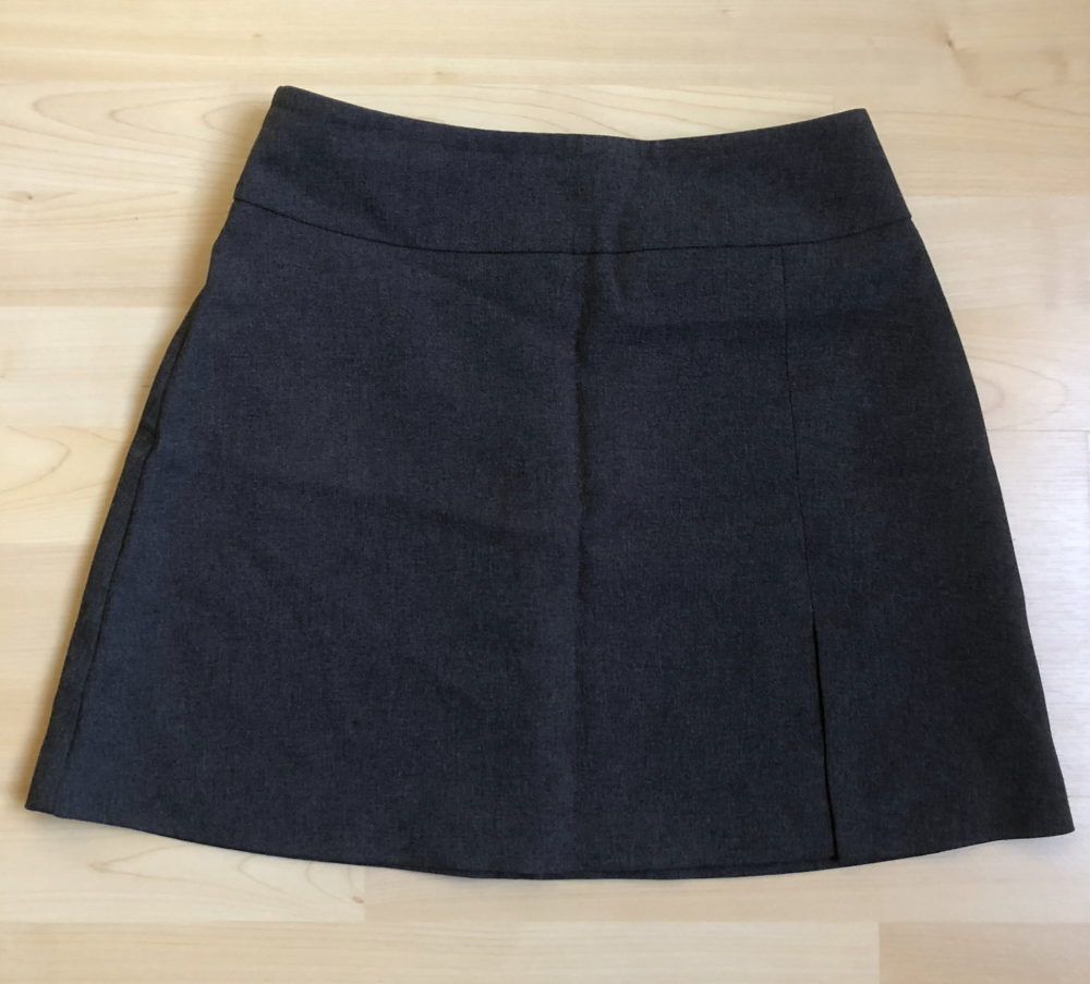 Mini jupe gris fonc&eacute; Vêtements