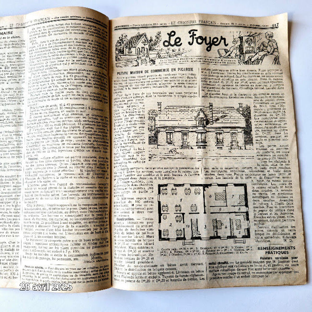 Livre revue : Le chasseur fran&ccedil;ais N&deg; 604 , d&eacute;cembre 1941 