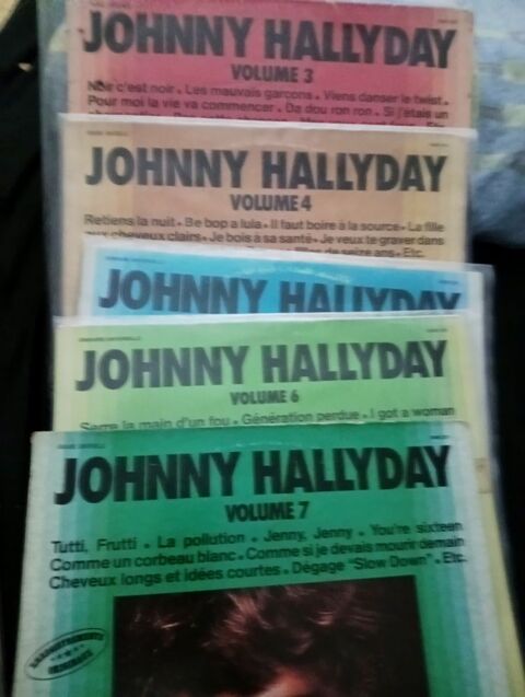 lots de vinyles Johnny Hallyday 20 Mende (48)