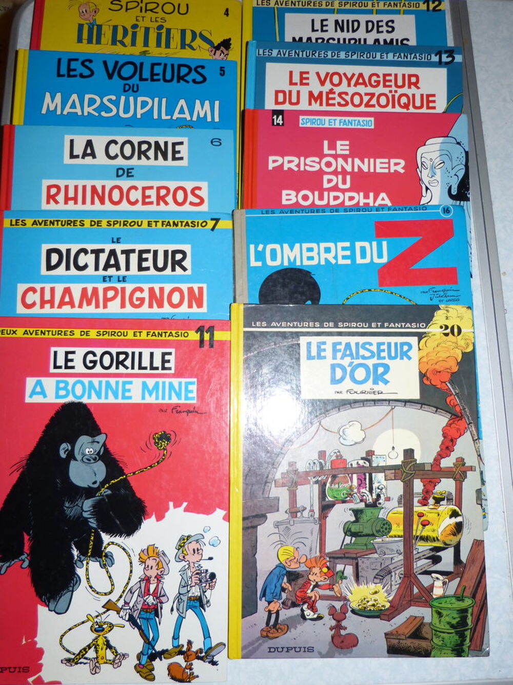 BD - SPIROU ET FANTASIO - a choisir - LISEZ TOUT LE TEXTE Livres et BD