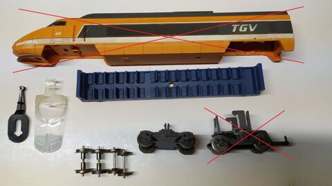 Train électrique : pièces détachées de TGV PSE JOUEF 1 Nantes (44)
