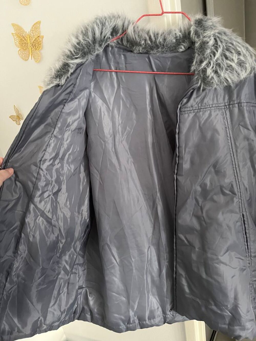 manteau gris Vêtements