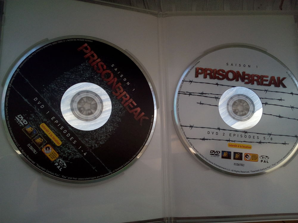 Coffret 3 DVD ? PRISON BREAK - Saison 1/Partie 1 DVD et blu-ray