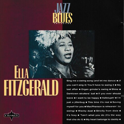 CD    Ella Fitzgerald   -  Jazz & Blues 4 Antony (92)