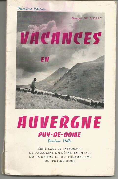 VACANCES EN AUVERGNE - PUY DE DOME - 2E �dition DE BUSSAC 2 Montauban (82)