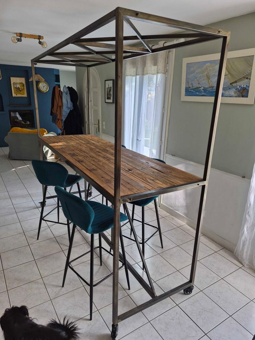 table &agrave; manger haute Meubles