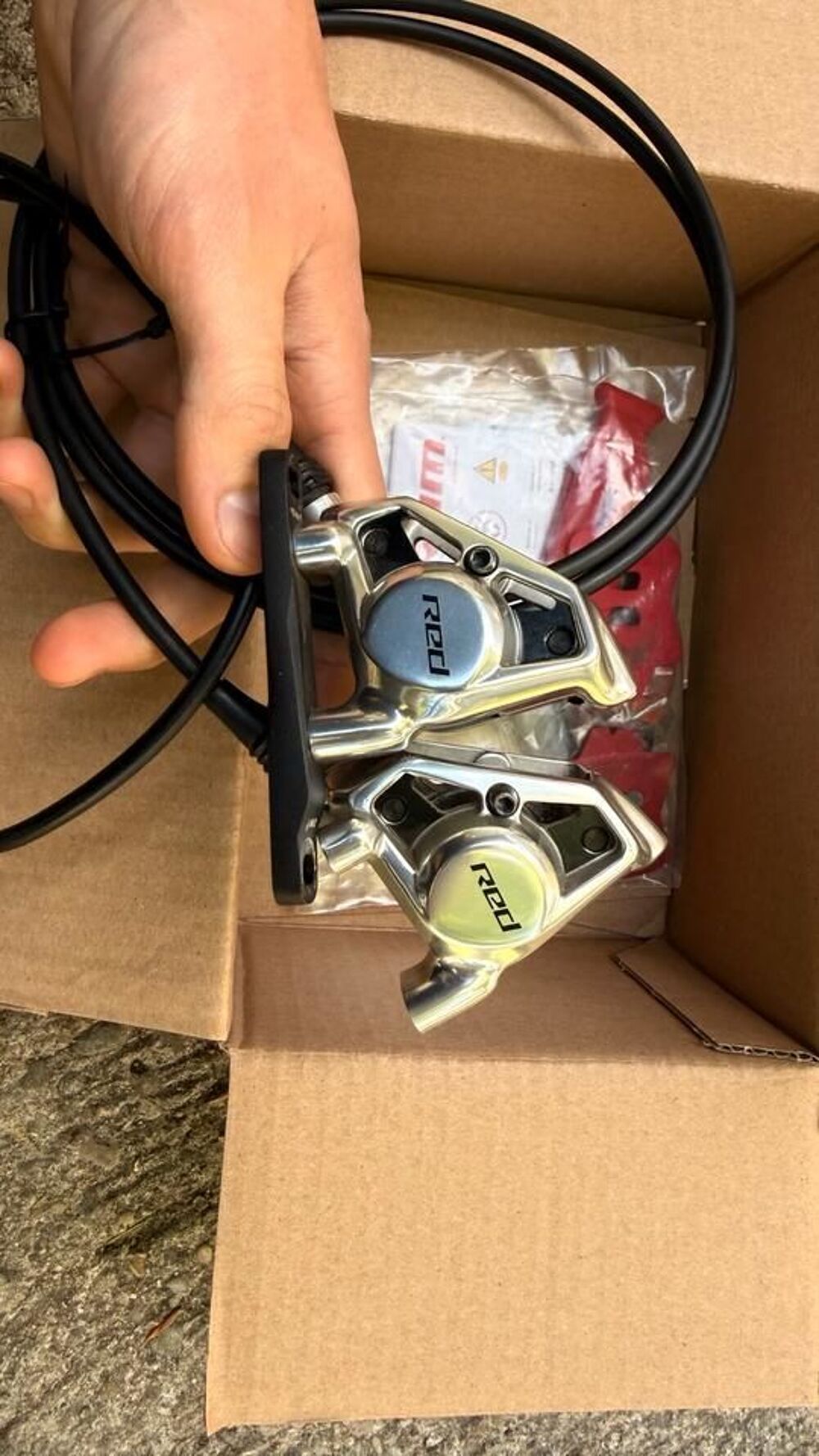 Leviers de frein/d&eacute;railleur Sram Red e1 axs pour route/grave Vélos
