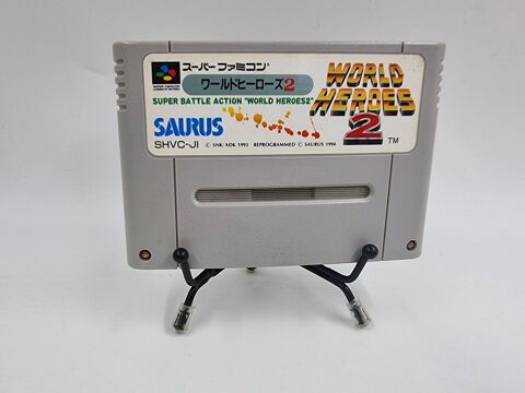 Jeu Super Nintendo (SNES) World Heroes 2 (JAP) en loose 13 Vulbens (74)