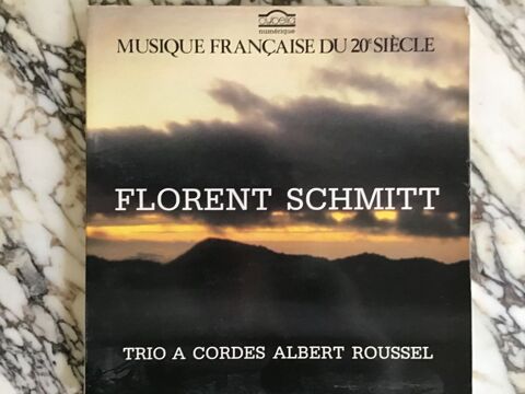 Schmitt - Trio  cordes opus 105 - Trio  cordes Albert Roussel 24 Paris 15 (75)