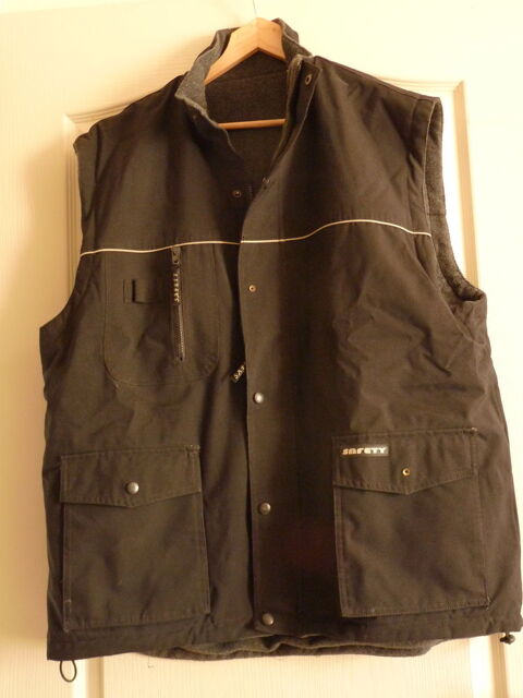 veste manteau homme XL Gémo noir TBE 10 Brienne-le-Château (10)