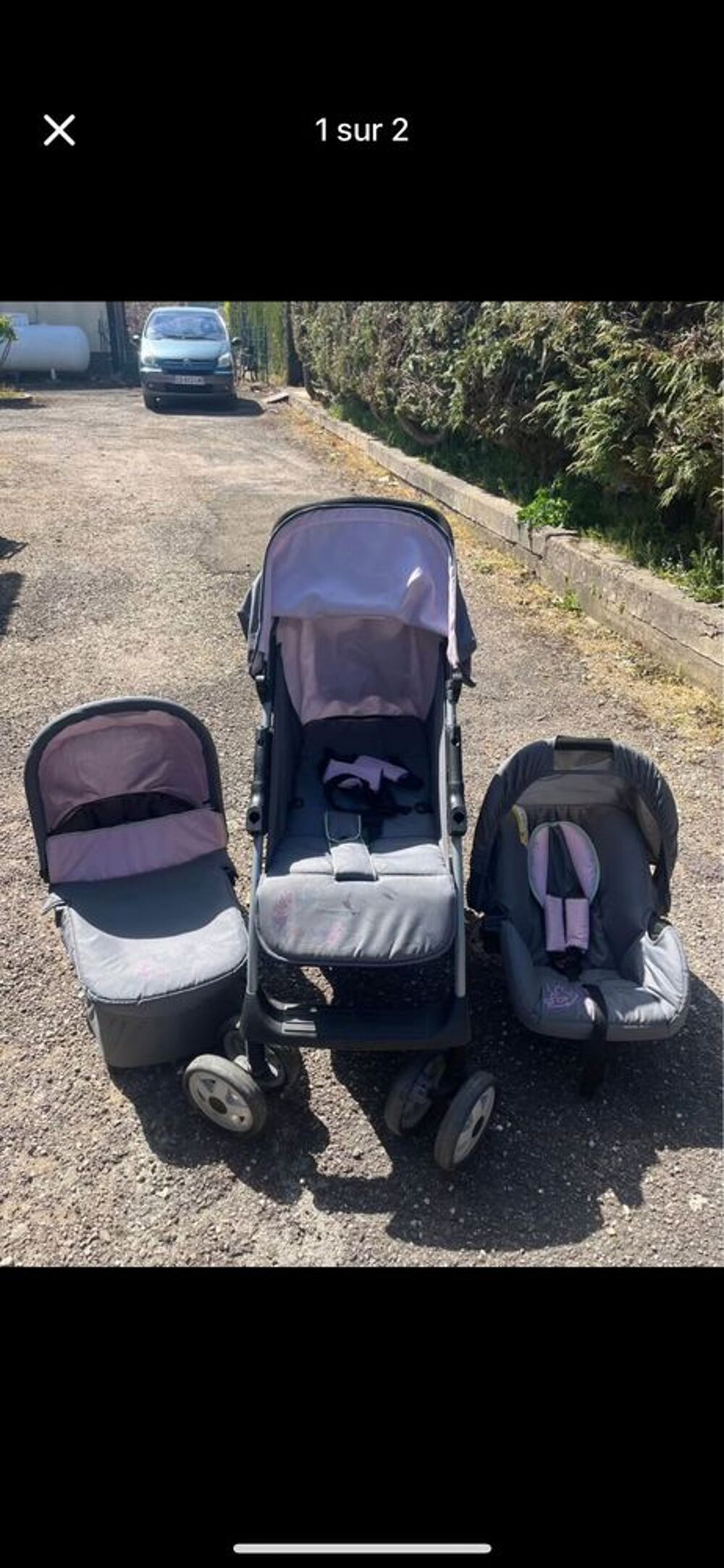 poussette trio Puériculture