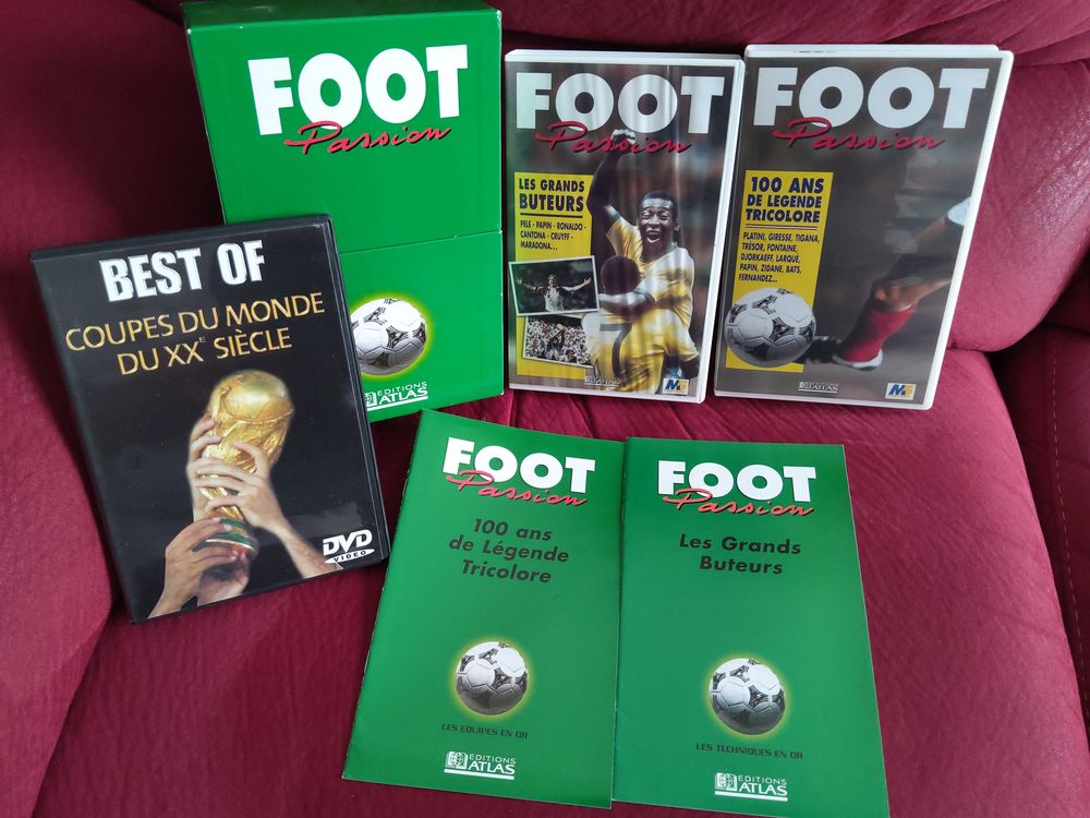 Le FOOT en DVD et K7 vid&eacute;o DVD et blu-ray