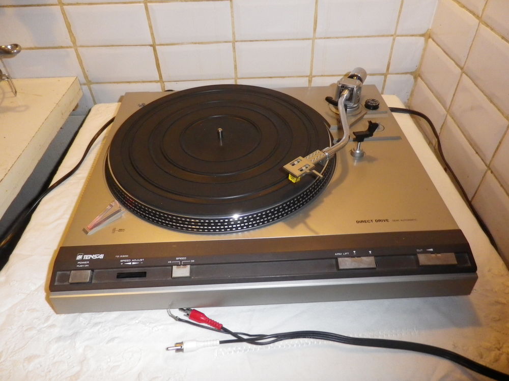 platine vinyle Tensai TD 5300 , direct drive Audio et hifi