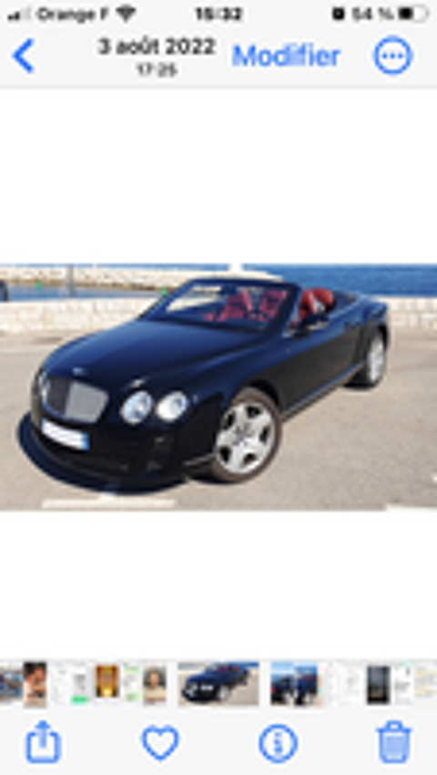 Continental GT C W12 6.0 575 ch A 2007 occasion 06000 Nice