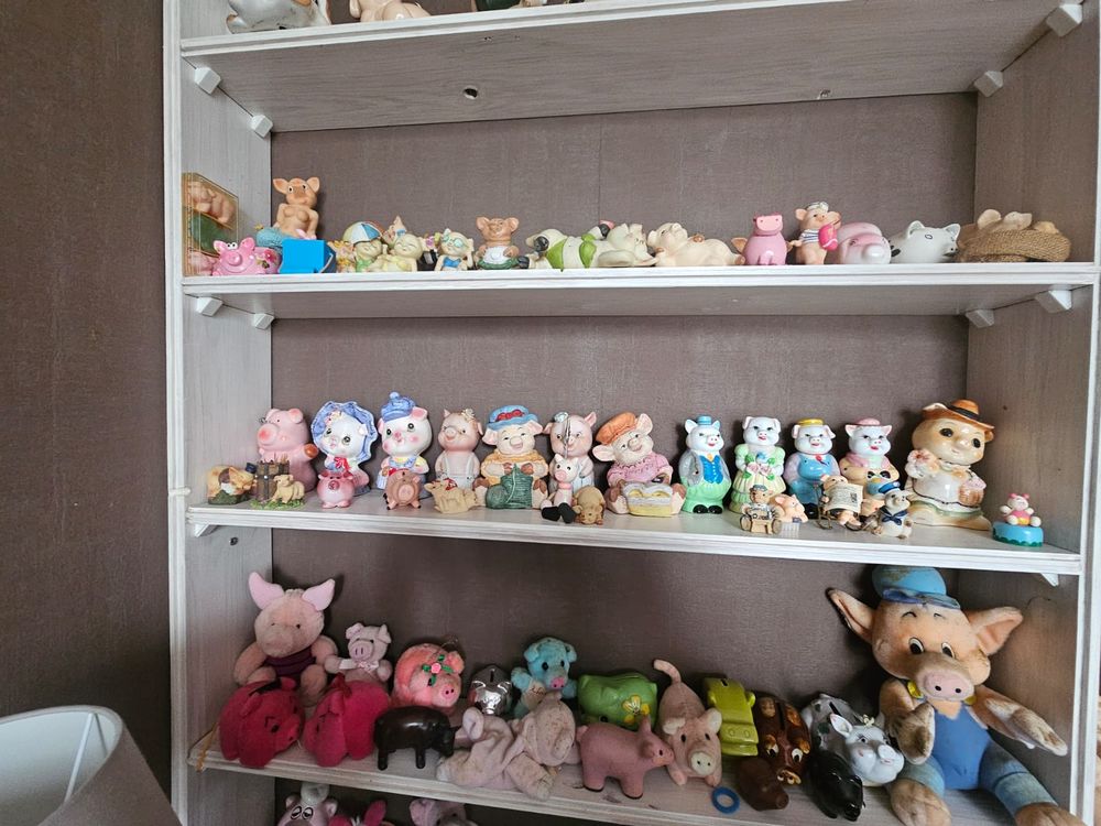 Collection sur le th&egrave;me des cochons 