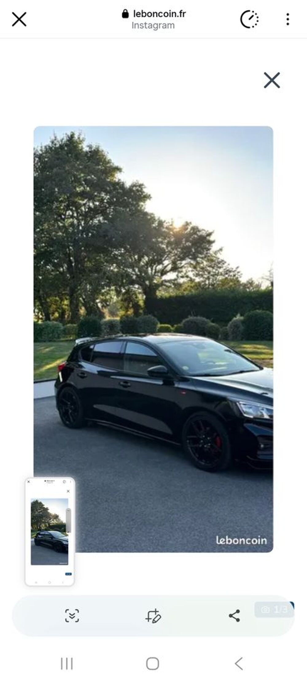 Focus 1.5 EcoBlue 120 S&S BVA8 ST Line 2019 occasion 76380 Canteleu