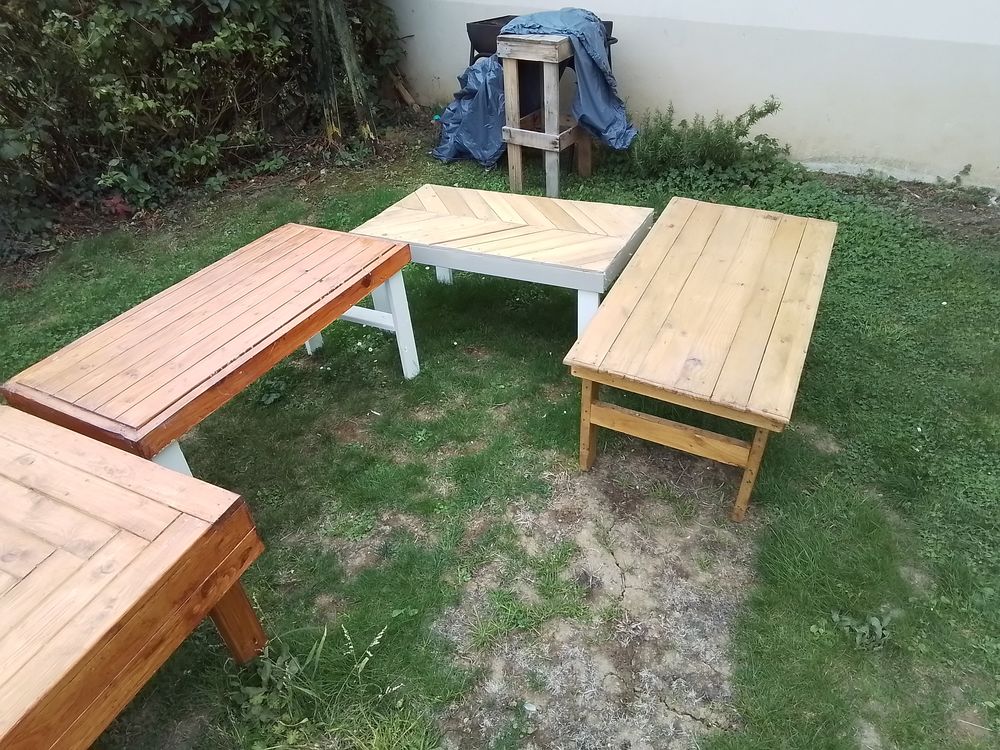 Table basse fait main Meubles