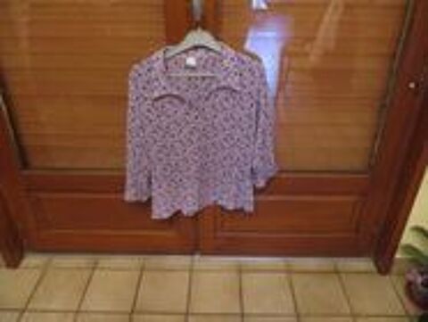 Petit haut violet � motifs 0 M�rignies (59)