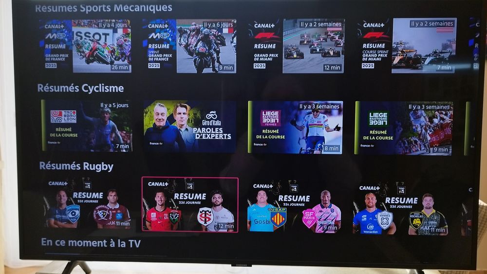 TV SAMSUNG QLED 4 K 108 CM Photos/Video/TV