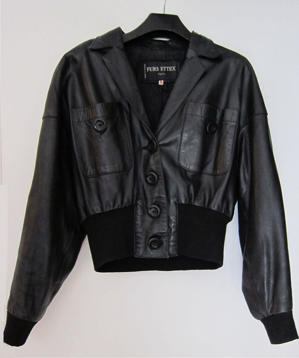blouson cuir spencer Vêtements