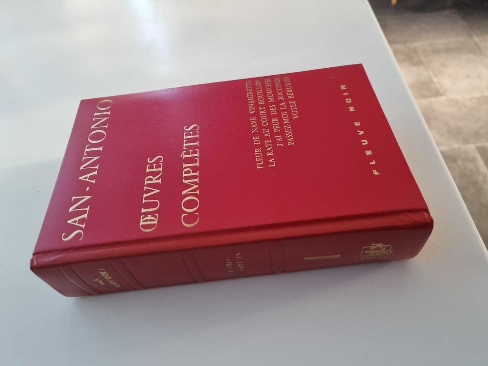 oeuvres San-Antonio Livres et BD