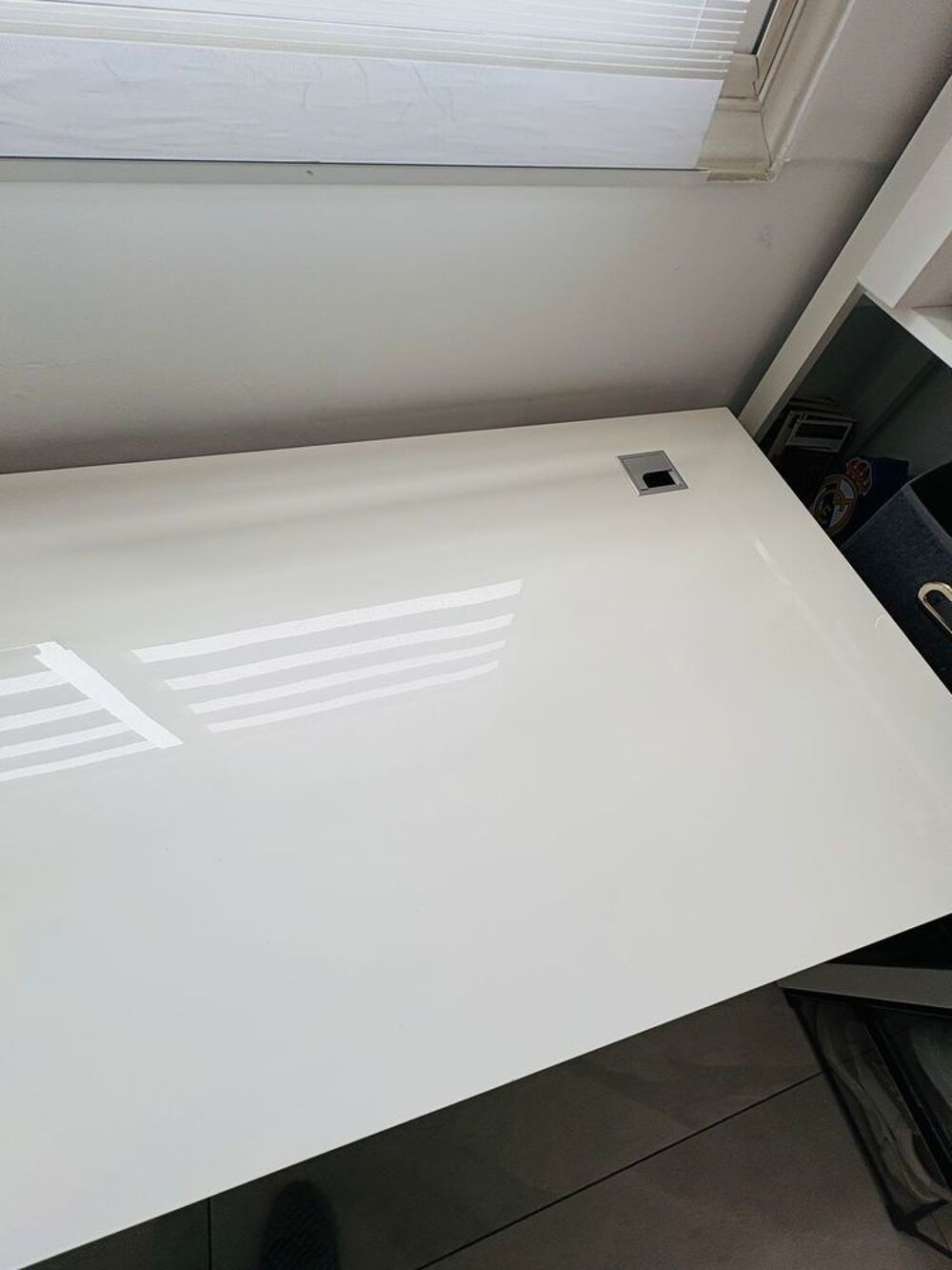 bureau blanc moderne Meubles